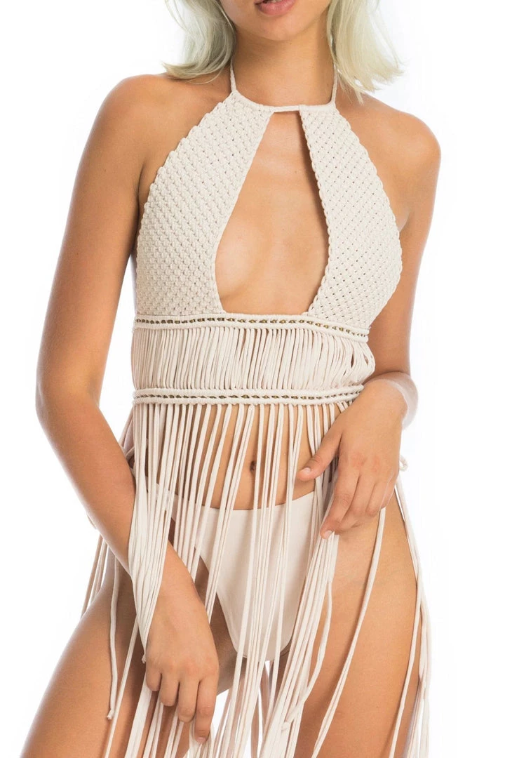 Ladee Taha AZALEA MACRAME DRESS SET | Cream Dresses & Skirts 6 Ladee Taha AZALEA MACRAME DRESS SET | Cream Dresses & Skirts