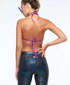 SEA DRAGON STUDIO Tops Mesh Halter Top | 13 Colors