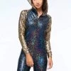 SEA DRAGON STUDIO Holographic Jumpsuit Most Popular