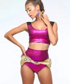 SEA DRAGON STUDIO Holographic Hot Pants | 13 Colors Most Popular