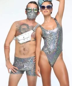 SEA DRAGON STUDIO Most Popular Holographic Dust Mask | 13 Colors