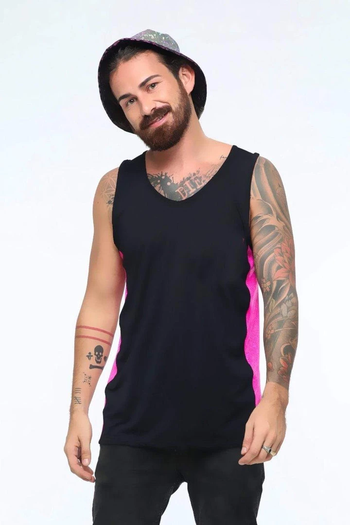 SEA DRAGON STUDIO Mens Holographic Tank | 4 Colors 7 SEA DRAGON STUDIO Mens Holographic Tank | 4 Colors