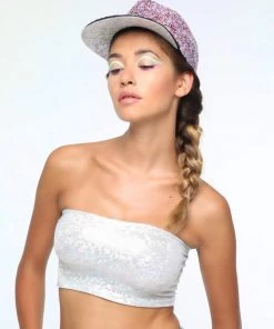 SEA DRAGON STUDIO Accessories Holographic Sequin Hat | Pixie 8 SEA DRAGON STUDIO Accessories Holographic Sequin Hat | Pixie