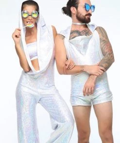 SEA DRAGON STUDIO Mens Holographic Playsuit | 13 Colors