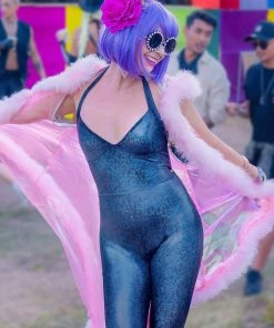 SEA DRAGON STUDIO Iridescent Pink Festival Kimono Vest Tops