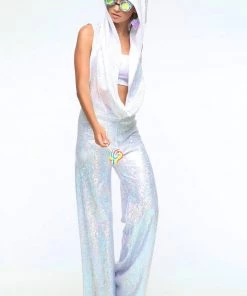 SEA DRAGON STUDIO Most Popular Holographic Disco Jumpsuit | 13 Colors
