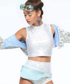 SEA DRAGON STUDIO Holographic Hot Pants | 13 Colors Most Popular