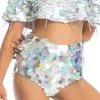 Ladee Taha Bottoms CITY LIGHTS SEQUIN SHORTS | Unicorn Storm