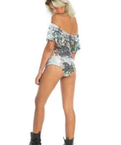 Ladee Taha Bottoms CITY LIGHTS SEQUIN SHORTS | Metallic Mermaid