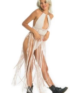 Ladee Taha AZALEA MACRAME DRESS SET | Cream Dresses & Skirts 13 Ladee Taha AZALEA MACRAME DRESS SET | Cream Dresses & Skirts