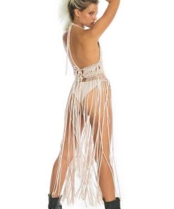 Ladee Taha AZALEA MACRAME DRESS SET | Cream Dresses & Skirts 10 Ladee Taha AZALEA MACRAME DRESS SET | Cream Dresses & Skirts