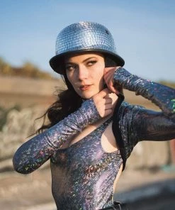 DISCO NERD Men Disco Trenchy Party Helmet 14 DISCO NERD Men Disco Trenchy Party Helmet