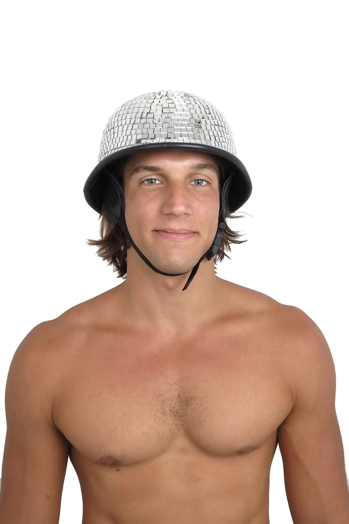 DISCO NERD Men Disco Trenchy Party Helmet 7 DISCO NERD Men Disco Trenchy Party Helmet