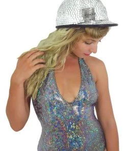 DISCO NERD Men Disco Helmet | Pony Cap