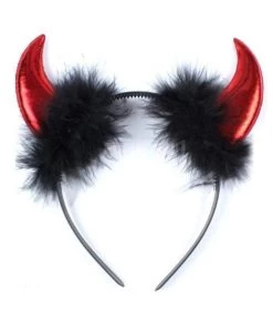 Sea Dragon Studio Demon Darling Fluffy Horns Headband