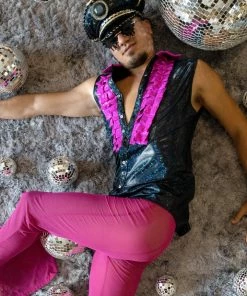 SEA DRAGON STUDIO The Wedding Crasher Disco Tuxedo Shirt