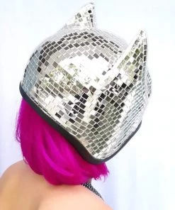 DISCO NERD Men DiscoBat Party Helmet