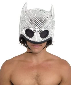 DISCO NERD Men DiscoBat Party Helmet