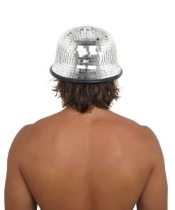 DISCO NERD Men Disco Trenchy Party Helmet 15 DISCO NERD Men Disco Trenchy Party Helmet