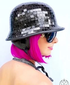 DISCO NERD Men Disco Trenchy Party Helmet 19 DISCO NERD Men Disco Trenchy Party Helmet
