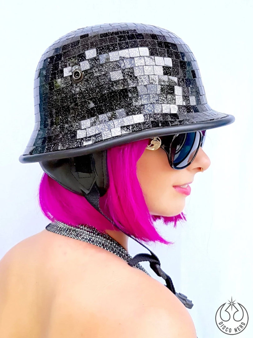 DISCO NERD Men Disco Trenchy Party Helmet 10 DISCO NERD Men Disco Trenchy Party Helmet
