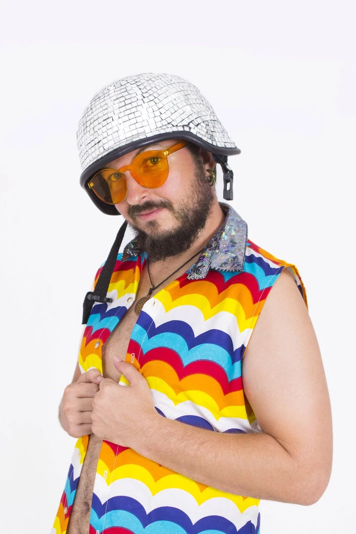 SEA DRAGON STUDIO Mens Rainbow Connection Shirt