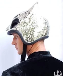 DISCO NERD Men DiscoBat Party Helmet