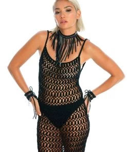 Ladee Taha DREAMERS FACE MASK | Black