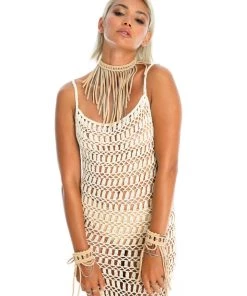 Ladee Taha DREAMERS NECKLACE | Tan