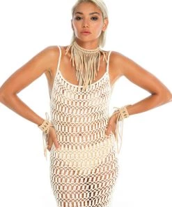 Ladee Taha DREAMERS NECKLACE | Tan