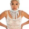 Ladee Taha Tops DREAMERS NECKLACE | White