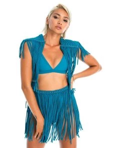 Ladee Taha Tops DREAMERS TOP | Teal