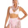 Ladee Taha Bottoms DREAMERS MINI SKIRT | Baby Pink