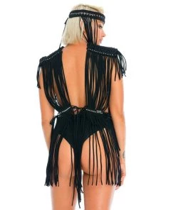 Ladee Taha Bottoms DREAMERS MINI SKIRT | Black