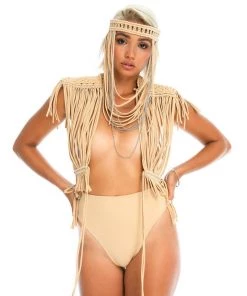 Ladee Taha DREAMERS TOP | Tan Tops