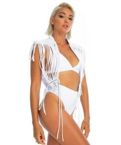 Ladee Taha Tops DREAMERS TOP | White