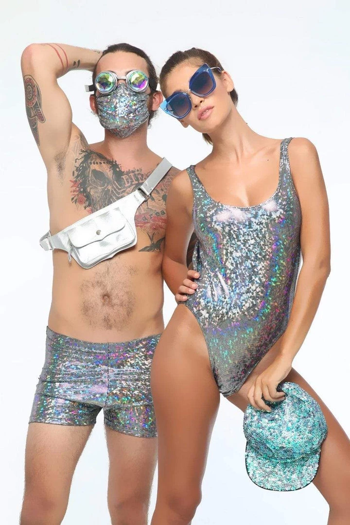 SEA DRAGON STUDIO Mens Holographic Shorts | 13 Colors 5 SEA DRAGON STUDIO Mens Holographic Shorts | 13 Colors