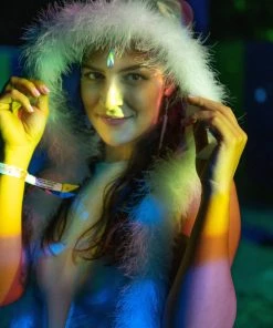 SEA DRAGON STUDIO Iridescent White Festival Kimono Vest Most Popular 8 SEA DRAGON STUDIO Iridescent White Festival Kimono Vest Most Popular