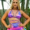 SEA DRAGON STUDIO Rainbow Bright Hot Pants