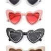 SEA DRAGON STUDIO Eyewear Glamourpuss Glitter Heart Sunglasses