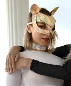 Sea Dragon Studio Most Popular Holographic Cat Mask