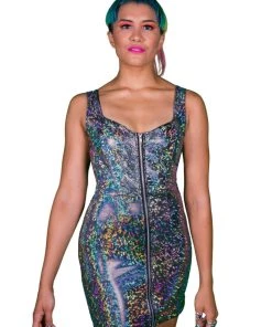SEA DRAGON STUDIO Dresses & Skirts Holographic Shake It Up Cocktail Dress | 13 Colors