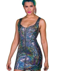 SEA DRAGON STUDIO Dresses & Skirts Holographic Shake It Up Cocktail Dress | 13 Colors