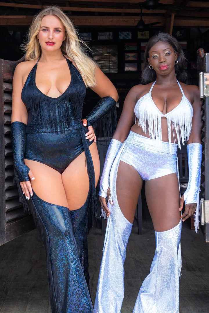 SEA DRAGON STUDIO Holographic Chaps | 13 Colors Bottoms 3 SEA DRAGON STUDIO Holographic Chaps | 13 Colors Bottoms