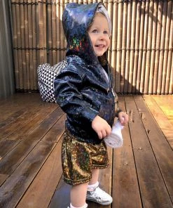 SEA DRAGON STUDIO Most Popular Kids Holographic Shorts | 13 Colors