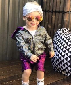 SEA DRAGON STUDIO Kids Holographic Hoodie | 13 Colors Most Popular