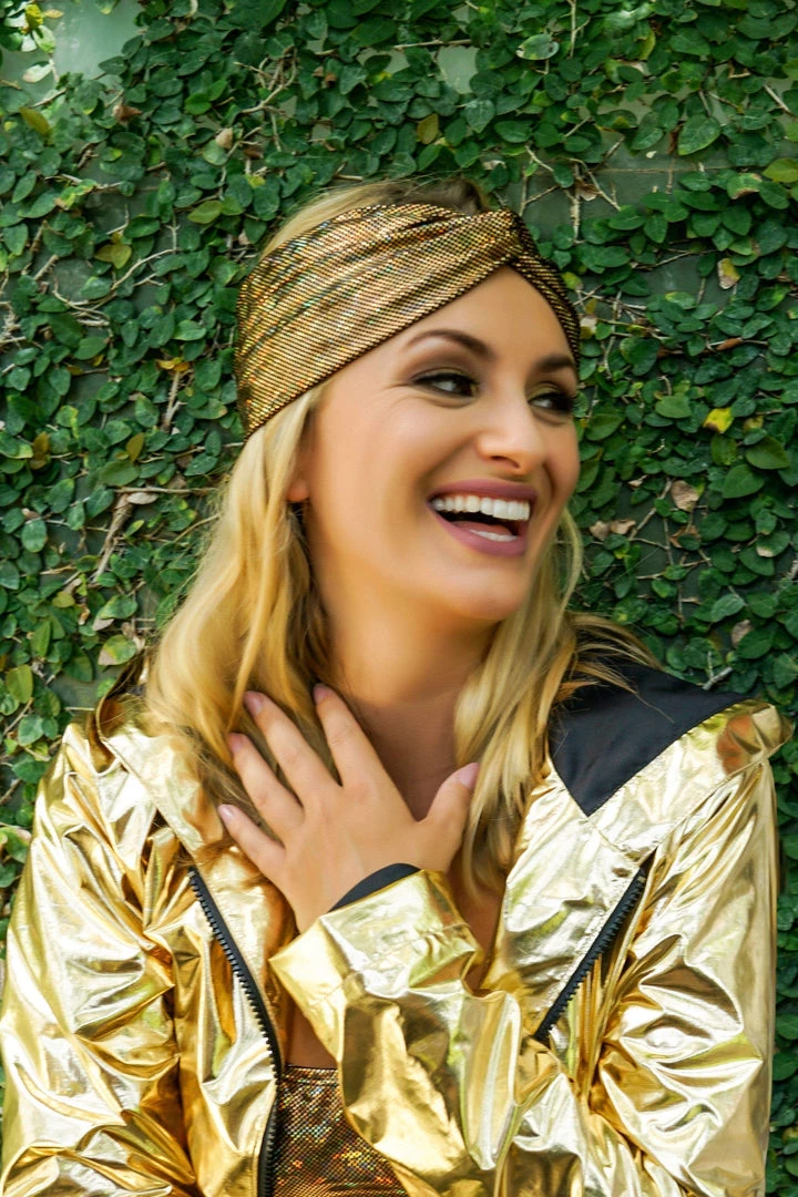 SEA DRAGON STUDIO Accessories Holographic Turban Headband | 13 Colors 4 SEA DRAGON STUDIO Accessories Holographic Turban Headband | 13 Colors