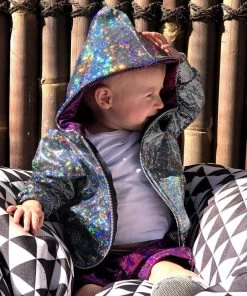 SEA DRAGON STUDIO Kids Holographic Hoodie | 13 Colors Most Popular