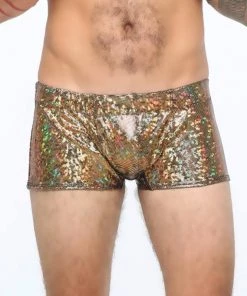 SEA DRAGON STUDIO Mens Holographic Briefs | 13 Colors