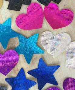 SEA DRAGON STUDIO Holographic Pasties | 13 Colors 9 SEA DRAGON STUDIO Holographic Pasties | 13 Colors
